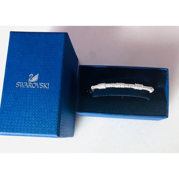NIB Swarovski signed pave bangle - Picture 1 of 8